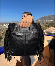 Charger l'image dans la galerie, Sac Alba Noir Irisé - L'Élégance à la Croisée du Style et de la Praticité