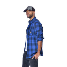 Charger l'image dans la galerie, Chemise Manches Longues à Carreaux Bleu Von Dutch - Style Décontracté et Tendance