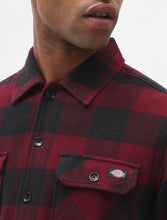 Charger l'image dans la galerie, Chemise Dickies Sacramento pour Homme - Élégance et Confort en Noir et Bordeaux