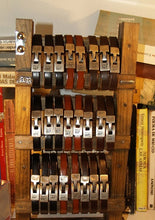 Charger l'image dans la galerie, Bracelet Mixte Punto Ar 20 en Cuir Plat - Style Élégant en Noir, Brun, et Rouge