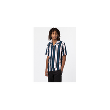 Charger l'image dans la galerie, Chemise Homme Dickies Lynnwood Air Force - Manches Courtes Rayées Bleu, Confort et Style