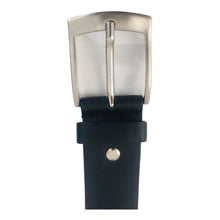 Charger l'image dans la galerie, Ceinture Homme Cuir Véritable Noir - Taille Ajustable, Largeur 4 cm - Élégance et Durabilité CTR2008