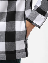 Charger l'image dans la galerie, Chemise Homme Dickies Sacramento Doublée Sherpa - Noir et Blanc, Confort et Style