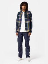 Charger l'image dans la galerie, Chemise Dickies Nimons Blue pour Homme - Élégance Décontractée en Flanelle à Carreaux