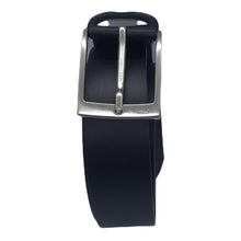 Charger l'image dans la galerie, Ceinture Homme en Cuir Véritable Noir 3,5 cm - Élégance et Durabilité CTR2012