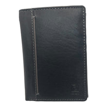 Charger l'image dans la galerie, Portefeuille Cuir 3 Volets RMN 90020 Noir - Élégance et Fonctionnalité pour Vos Essentiels