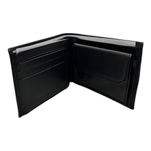 Charger l'image dans la galerie, Portefeuille Format Italien en Cuir Vachette Spirit F3708 Noir - Élégance et Organisation