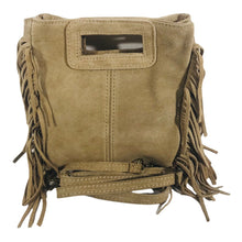 Charger l'image dans la galerie, Sac Alba Beige - Élégance en Croûte de Cuir Façon Daim, Parfait pour Toutes les Occasions