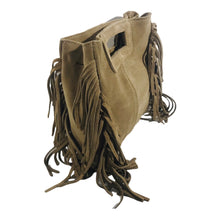 Charger l'image dans la galerie, Sac Alba Beige - Élégance en Croûte de Cuir Façon Daim, Parfait pour Toutes les Occasions