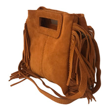 Charger l'image dans la galerie, Sac Alba Caramel-en Croûte de Cuir - Élégant et Pratique, Idéal pour Votre Style