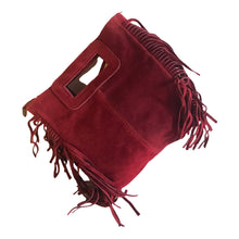 Charger l'image dans la galerie, Sac Alba Rouge-en Croûte de Cuir Bandoulière - Élégance Italienne 🇮🇹