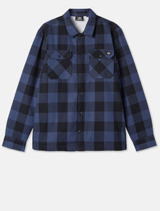 Chemise Homme Dickies Sacramento Doublée Sherpa Lined Blue