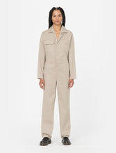 Charger l&#39;image dans la galerie, Combinaison Femme Dickies Haughton Manches Longues Beige
