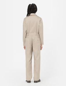 Combinaison Femme Dickies Haughton Manches Longues Beige