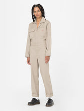 Charger l&#39;image dans la galerie, Combinaison Femme Dickies Haughton Manches Longues Beige
