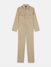 Charger l&#39;image dans la galerie, Combinaison Femme Dickies Haughton Manches Longues Beige
