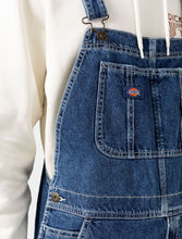 Charger l&#39;image dans la galerie, Salopette Dickies Classic jean Bleu
