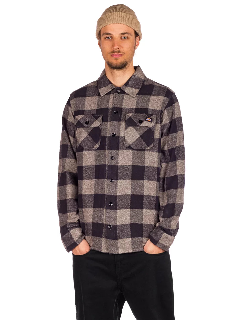 Chemise Homme Dickies Sacramento Grise