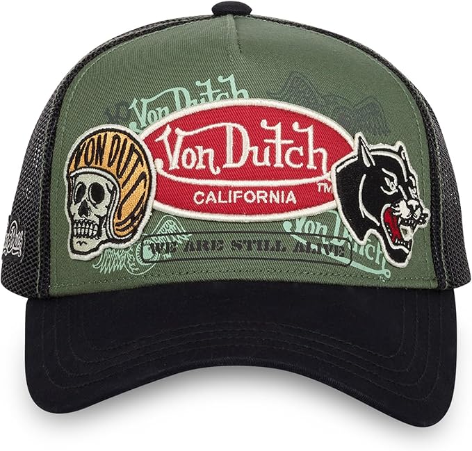 CASQUETTE VON DUTCH PATCHES 05