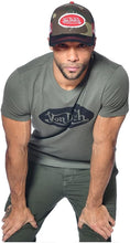 Charger l&#39;image dans la galerie, Tee Shirt Homme Von Dutch Col Rond Manches Courtes FRONT/K-KAKI
