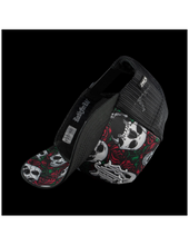 Charger l&#39;image dans la galerie, CASQUETTE ROCK’NFREELIFE SKULL&#39;N RED ROSES
