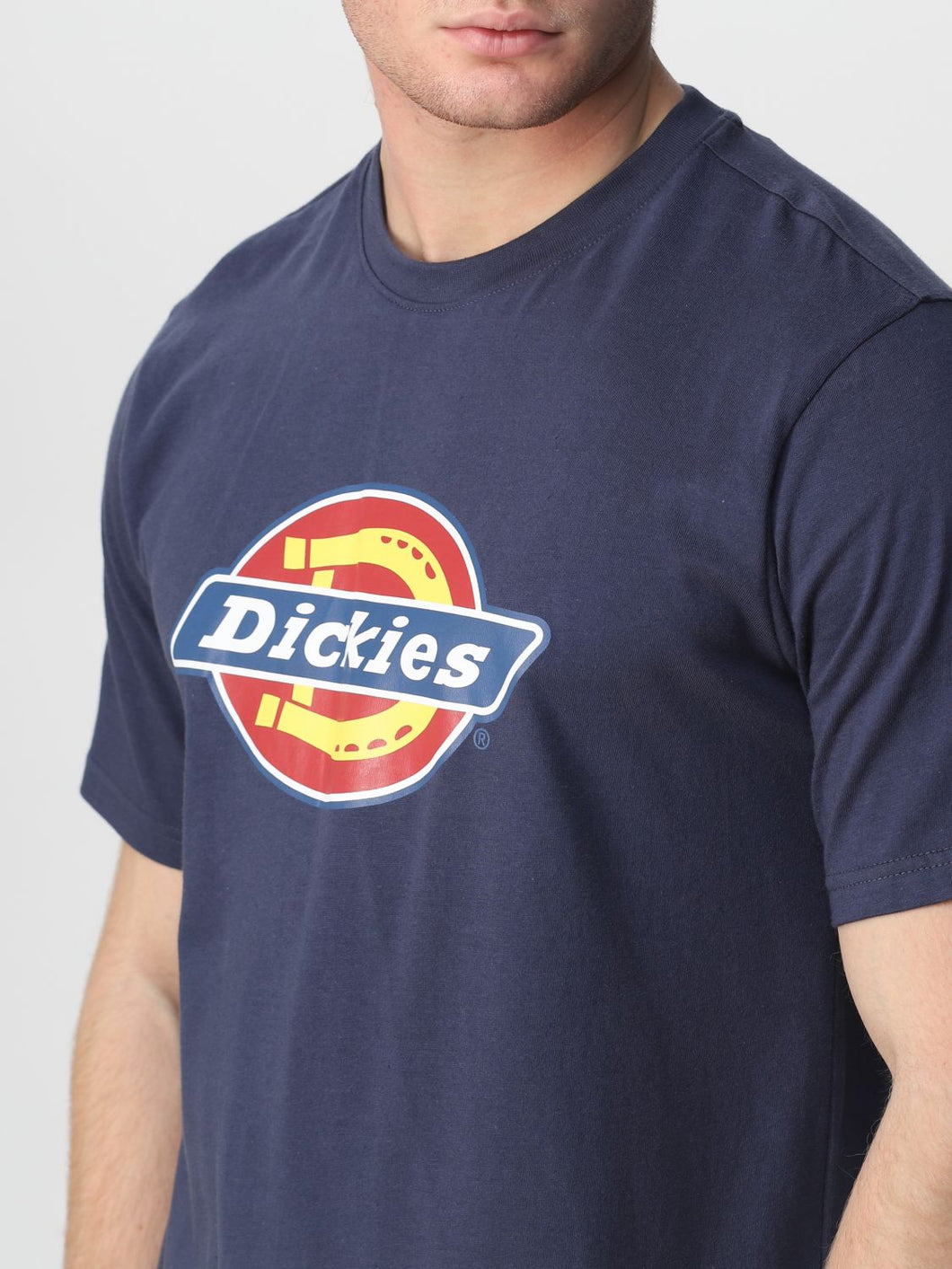 TEE-SHIRT DICKIES ICON LOGO BLEU MARINE