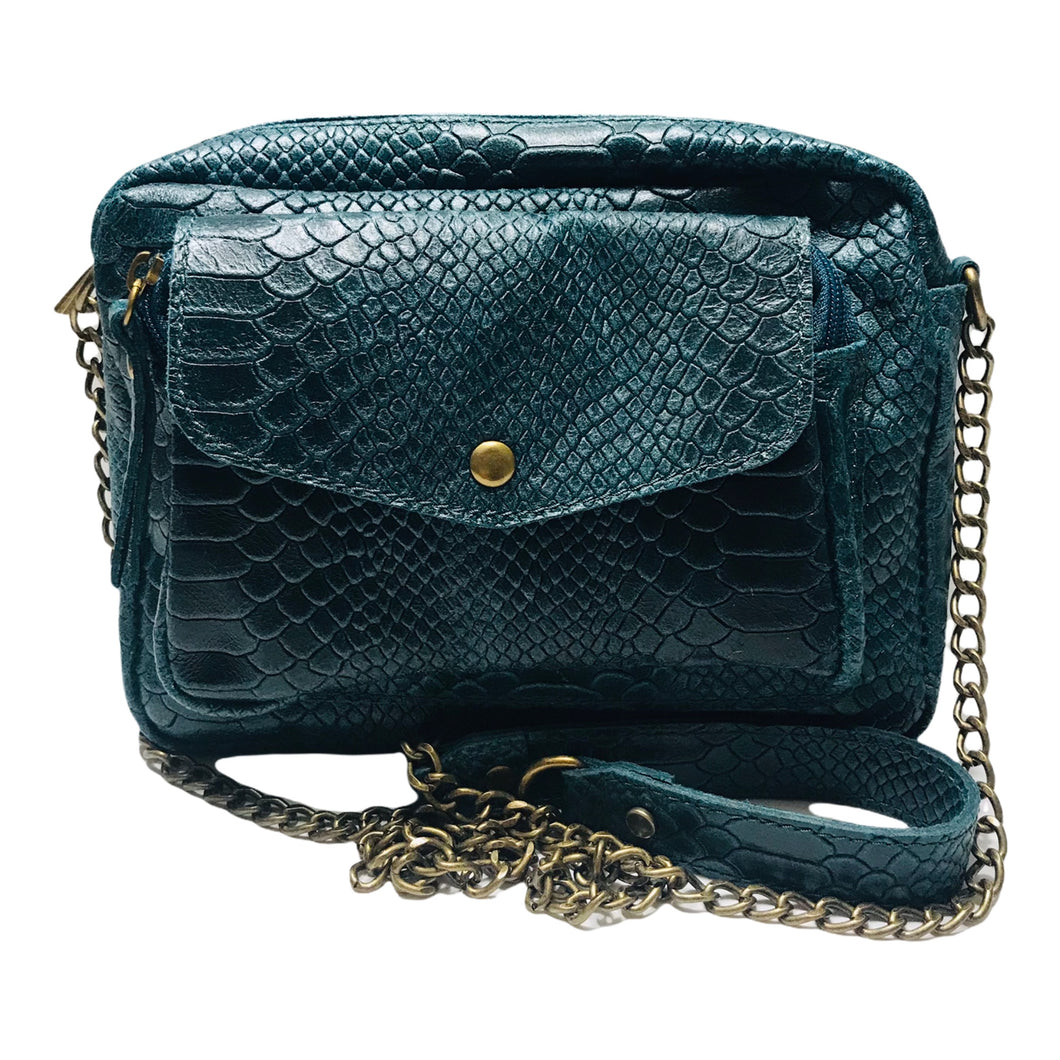 SAC CEFALU BLEU CANARD