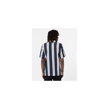 Charger l&#39;image dans la galerie, Chemise Homme Dickies Lynnwood Air Force - Manches Courtes Rayées Bleu, Confort et Style
