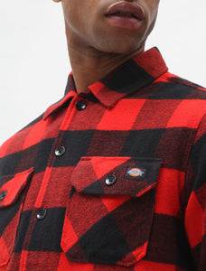 Chemise Homme Dickies Sacramento Red