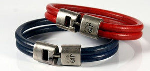 BRACELET HOMME CUIR PUNTO AR  CHINAS 22