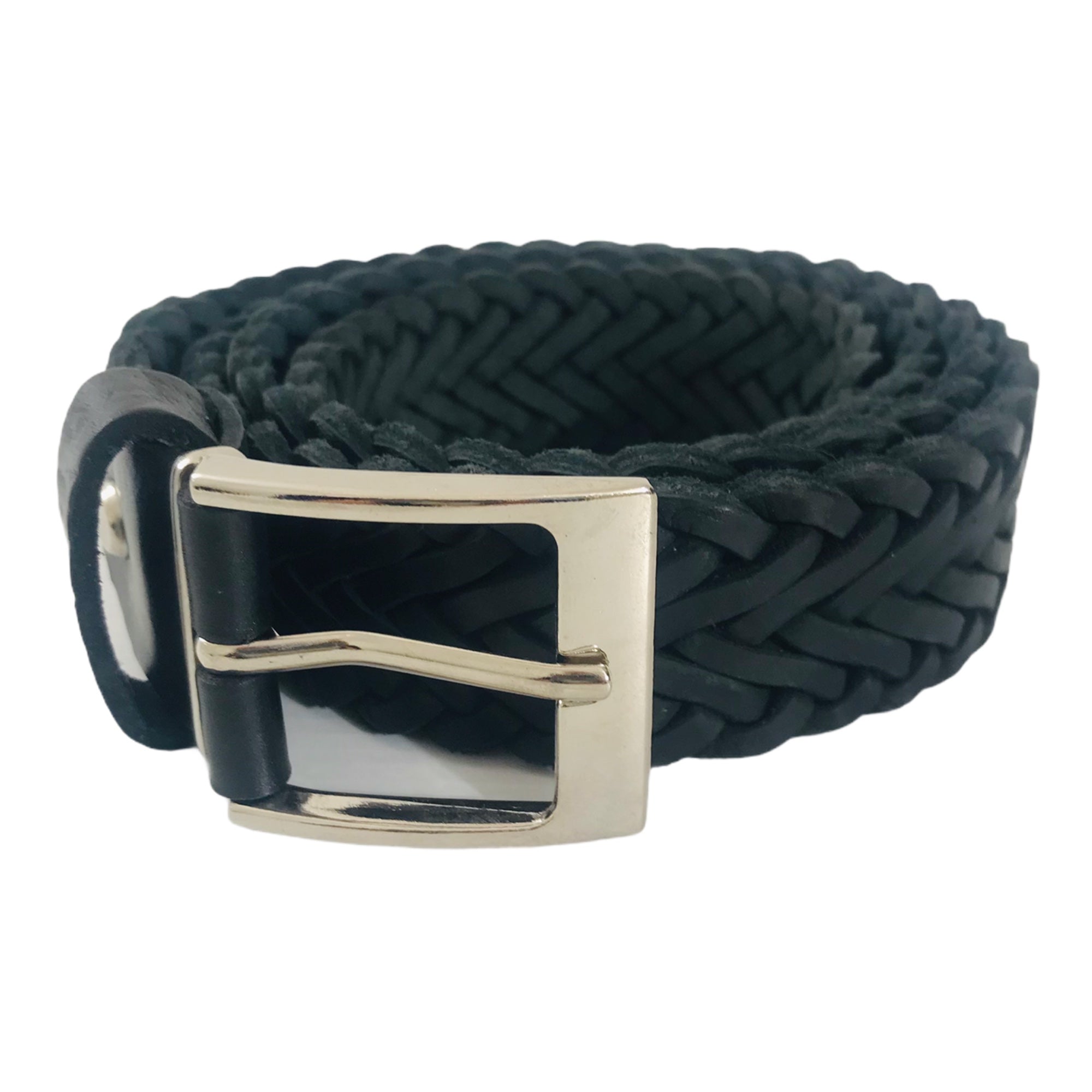 Ceinture Noire Ceinture Tressée Homme Cuir Ceinture Homme Cuir
