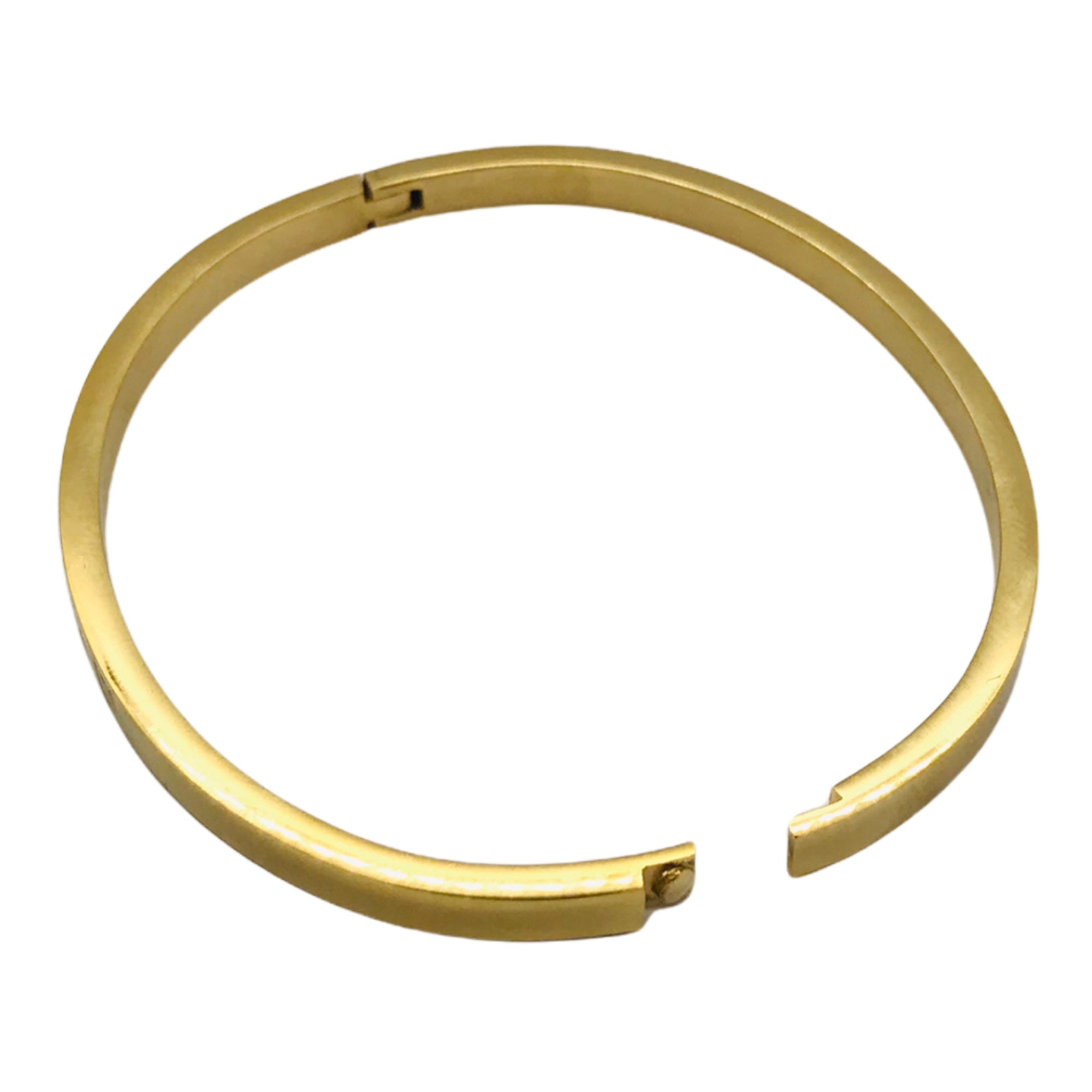 Bracelet demande marraine, acier inoxydable, doré – Manahia