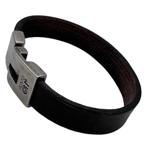 Bracelet Homme Cuir Plat Punto Ar 24 VINTAGE