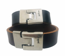 Charger l&#39;image dans la galerie, BRACELET HOMME CUIR  PUNTO AR LISA ANCHA
