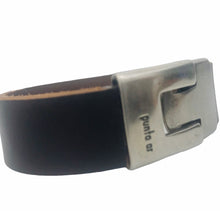 Charger l&#39;image dans la galerie, BRACELET HOMME CUIR  PUNTO AR LISA ANCHA
