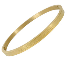 Charger l&#39;image dans la galerie, BRACELET MESSAGE doré  &quot;Ma tata adorable&quot;
