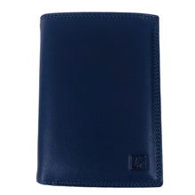 Charger l&#39;image dans la galerie, Portefeuille Cuir Vachette Fancil AC1802A Bleu
