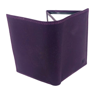 Portefeuille Cuir Vachette Fancil AC1802A Violet