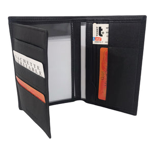 Portefeuille Cuir Vachette Fancil AC1808 Noir