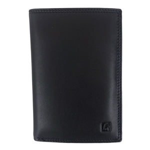 Portefeuille Cuir Vachette Fancil AC1808 Noir