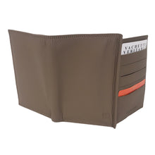 Charger l&#39;image dans la galerie, Portefeuille Cuir Vachette Fancil AC1808 Taupe
