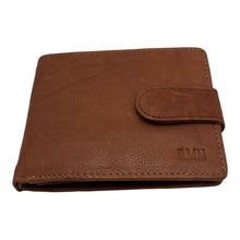 Charger l&#39;image dans la galerie, Portefeuille Cuir Format Italien RMN 8202 Marron Clair
