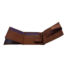 Charger l&#39;image dans la galerie, Portefeuille Cuir Format Italien RMN 8202 Marron Clair
