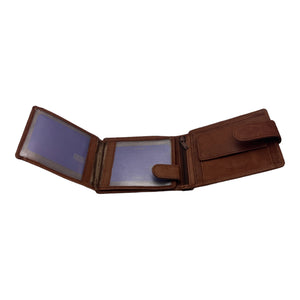 Portefeuille Cuir Format Italien RMN 8202 Marron Clair