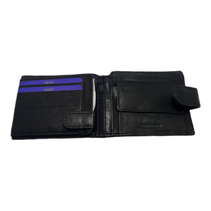 Portefeuille Cuir Format Italien RMPortefeuille Cuir Format Italien RMN 8202 Noir - Élégance et FonctionnalitéN 8202 Noir