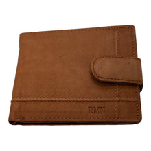 Charger l&#39;image dans la galerie, Portefeuille Cuir Format Italien RMN 9901 Marron Clair
