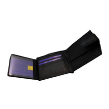 Charger l&#39;image dans la galerie, Portefeuille Cuir Format Italien RMN 9901 Noir
