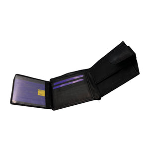 Portefeuille Cuir Format Italien RMN 9901 Noir