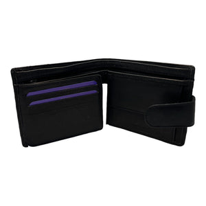Portefeuille Cuir Format Italien RMN 9901 Noir
