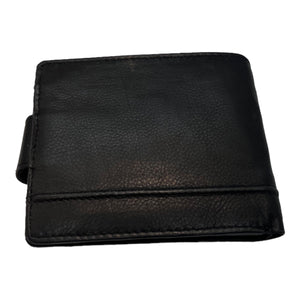 Portefeuille Cuir Format Italien RMN 9901 Noir